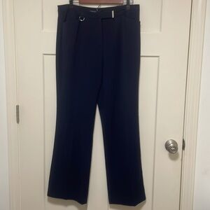 2 pair Jones New York pants. Navy and white. Both for $8